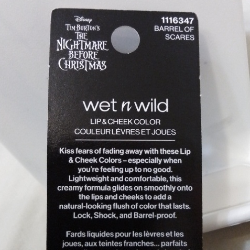Wet n Wild Nightmare Before Christmas Dark Lipstick - Picture 3 of 3